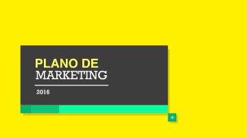 Vídeo template para plano de marketing