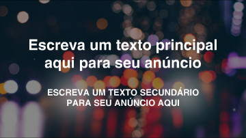 Vídeo curto para anúncio em Facebook