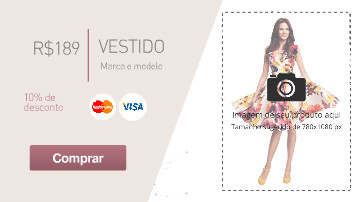 Vídeo template de E-commerce de moda/fashion