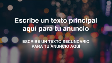 Video plantilla para anuncio de Facebook