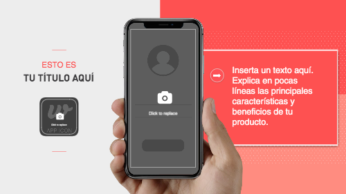 Iphone X App Video Plantilla